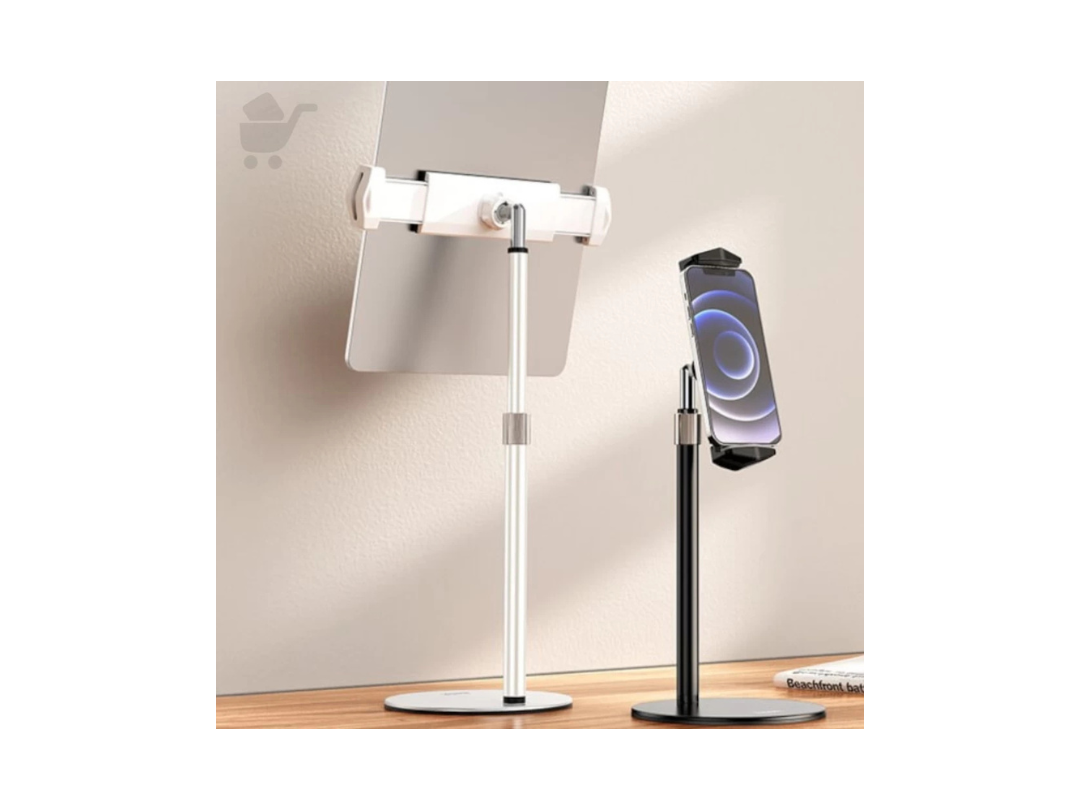 Hoco Aluminum Mobile & Tablet Retractable Desktop Stand - DH09 Hoco Aluminum Mobile & Tablet Retractable Desktop Stand - DH09